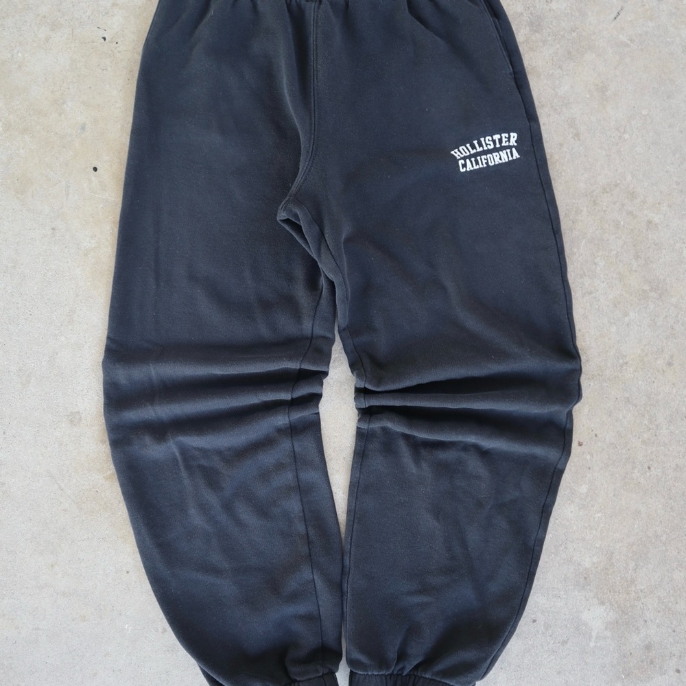 Hollister Co. Black Warm Cuffed Sweat Pants